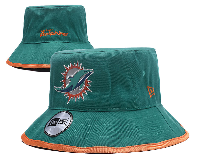 Miami Dolphins 2025 Stitched Bucket Fisherman Hats 002
